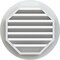 Ekena Millwork Round Gable Vent Functional, PVC Gable Vent w/ 1" x 4" Flat Trim Frame, 12"W x 12"H GVPRO12X1201FUN - alternate 4